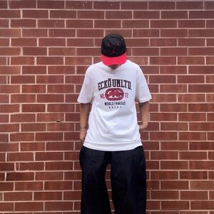 Y2K Ecko Untld. White Red Tee